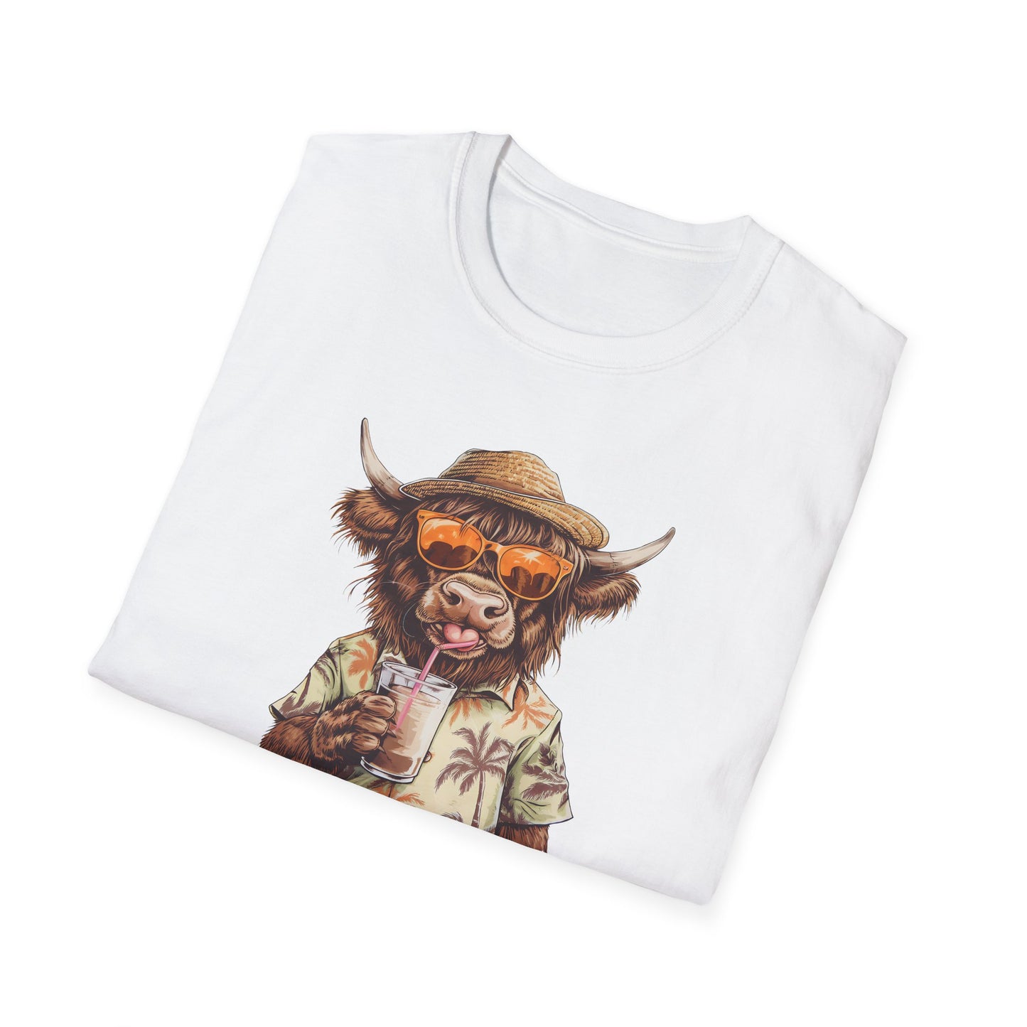 Panama Jack Highland cow tee