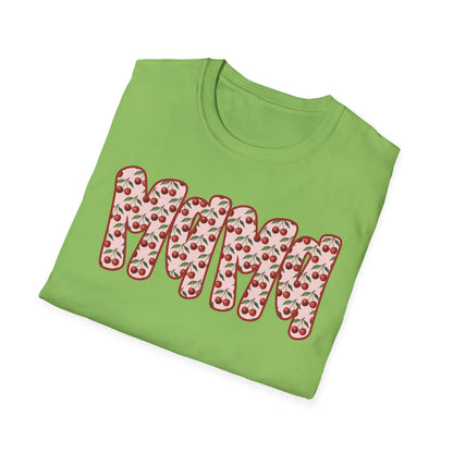 Mama Floral Band T-Shirt — Cute Mom Shirt with Pink Flower Pattern