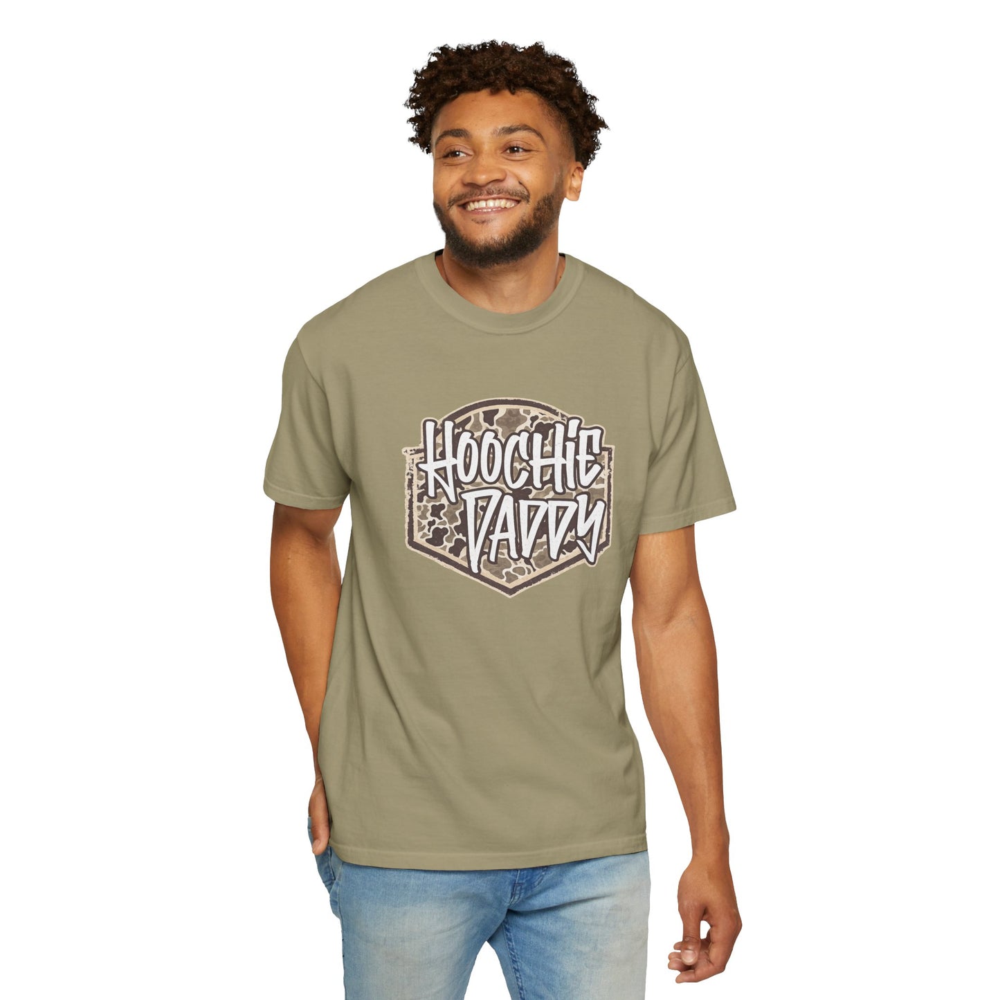 Hoochie Daddy Graphic T-Shirt — Leopard Patch Streetwear Tee