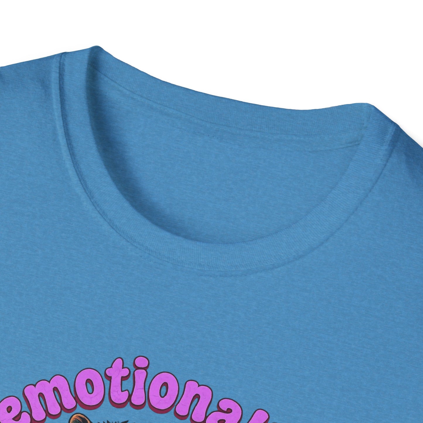 Emotionally Deceased T-Shirt — Cute Colorful Armadillo Graphic