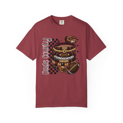 Dade County Panthers Football Graphic T‑Shirt