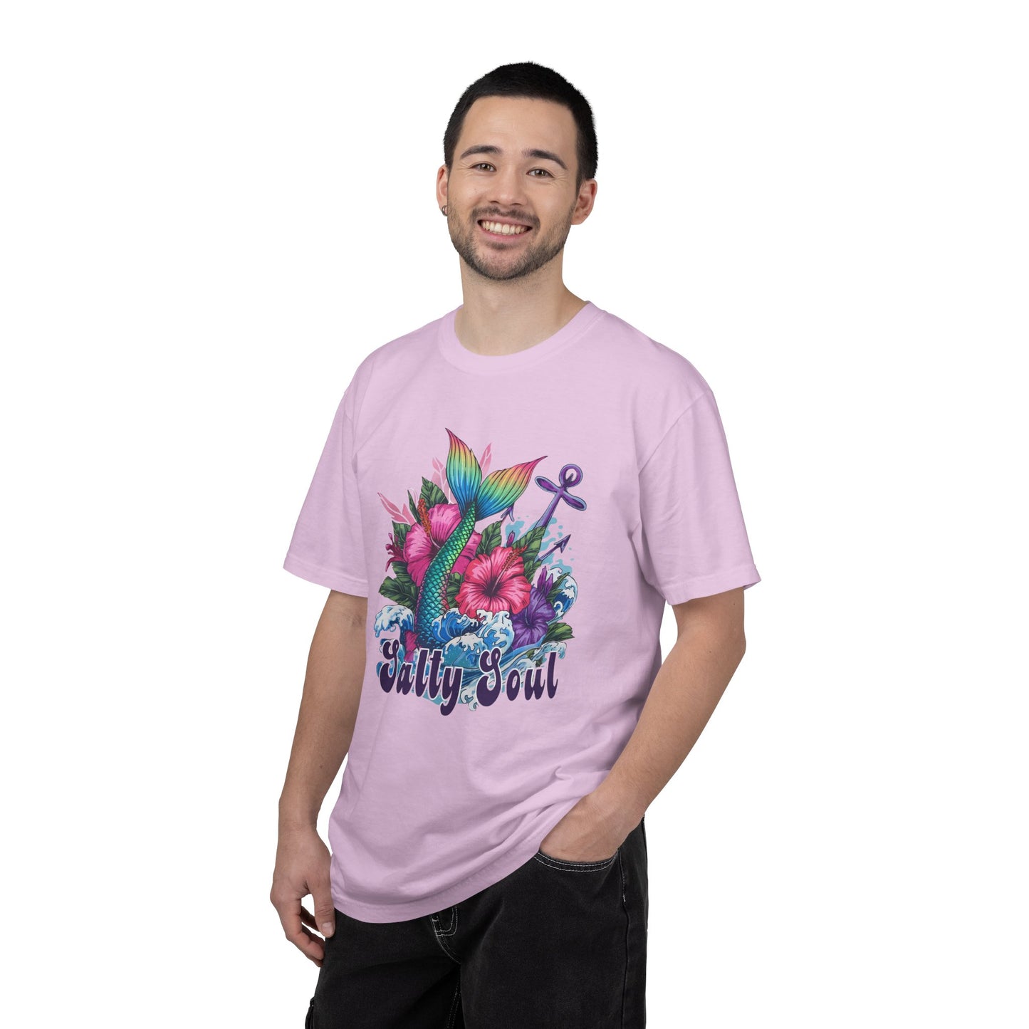 Salty Soul Mermaid Tail T-shirt