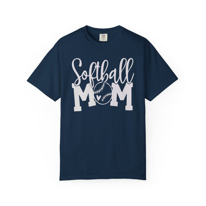 Softball Mom T-Shirt — Softball Mom Graphic Tee for Baseball/Softball Parents