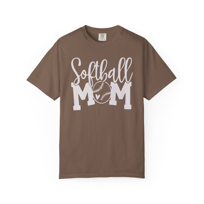 Softball Mom T-Shirt — Softball Mom Graphic Tee for Baseball/Softball Parents