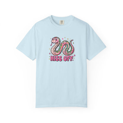 Snake "Hiss Off" Graphic T-Shirt — Retro Cute Reptile Tee