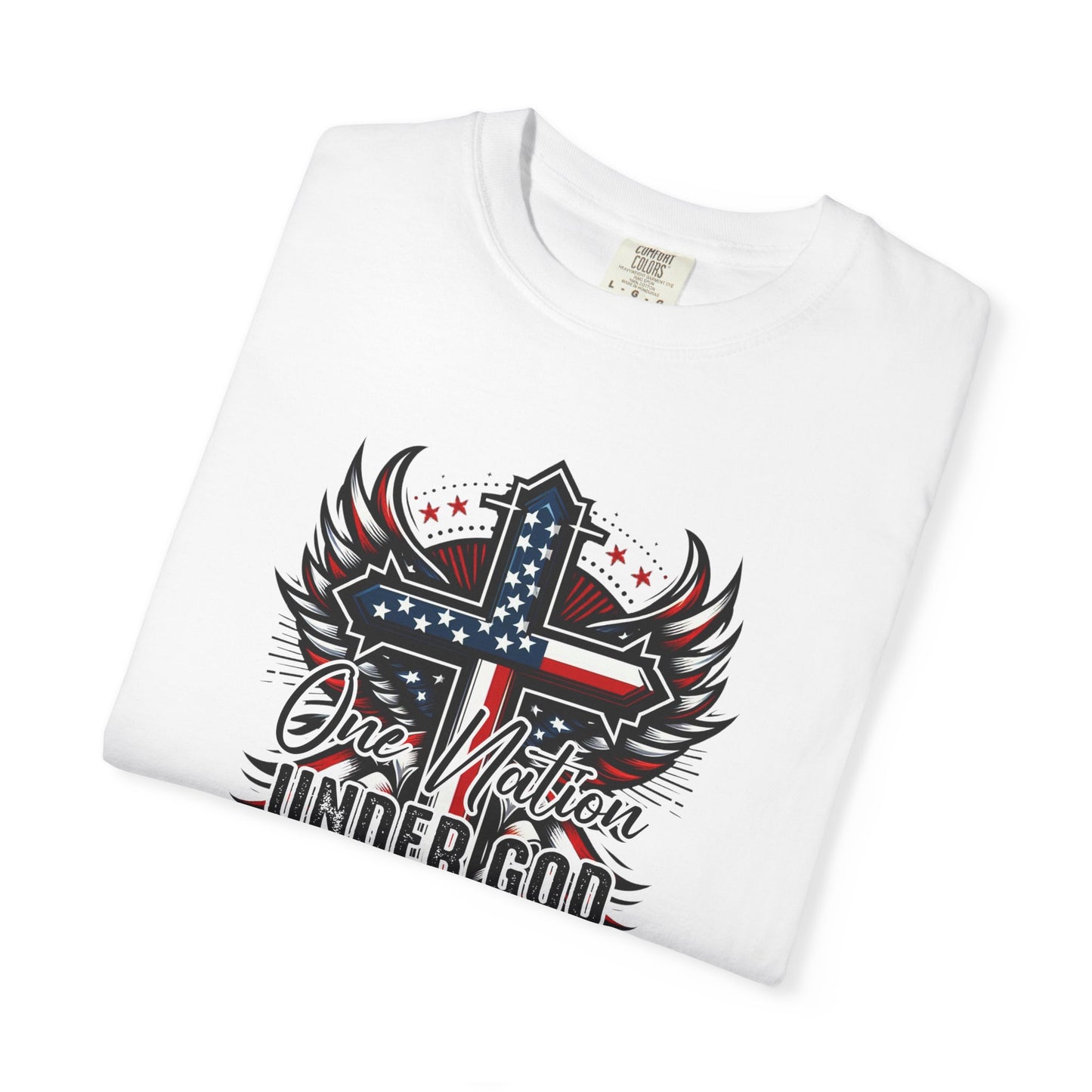 One Nation Under God Cross T-Shirt