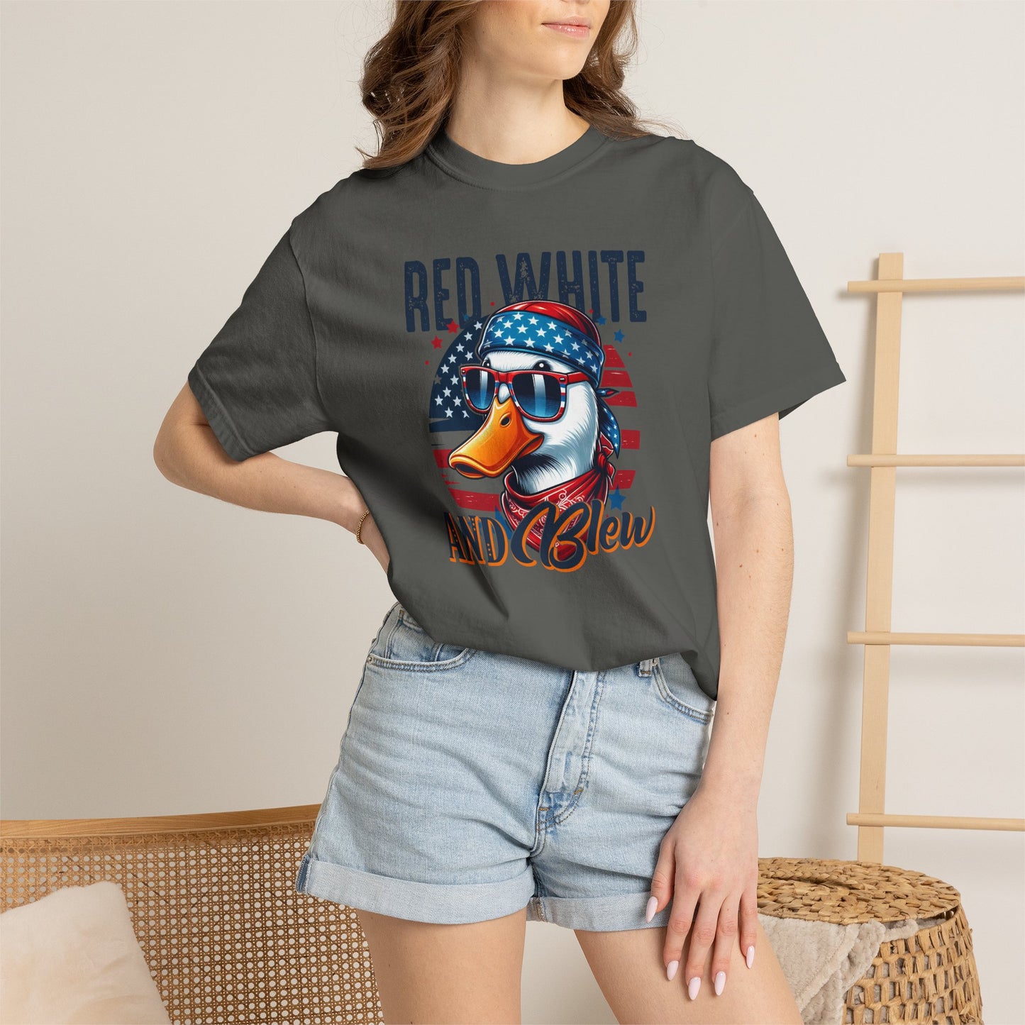 Patriotic Duck “Red White and Blew” T-Shirt