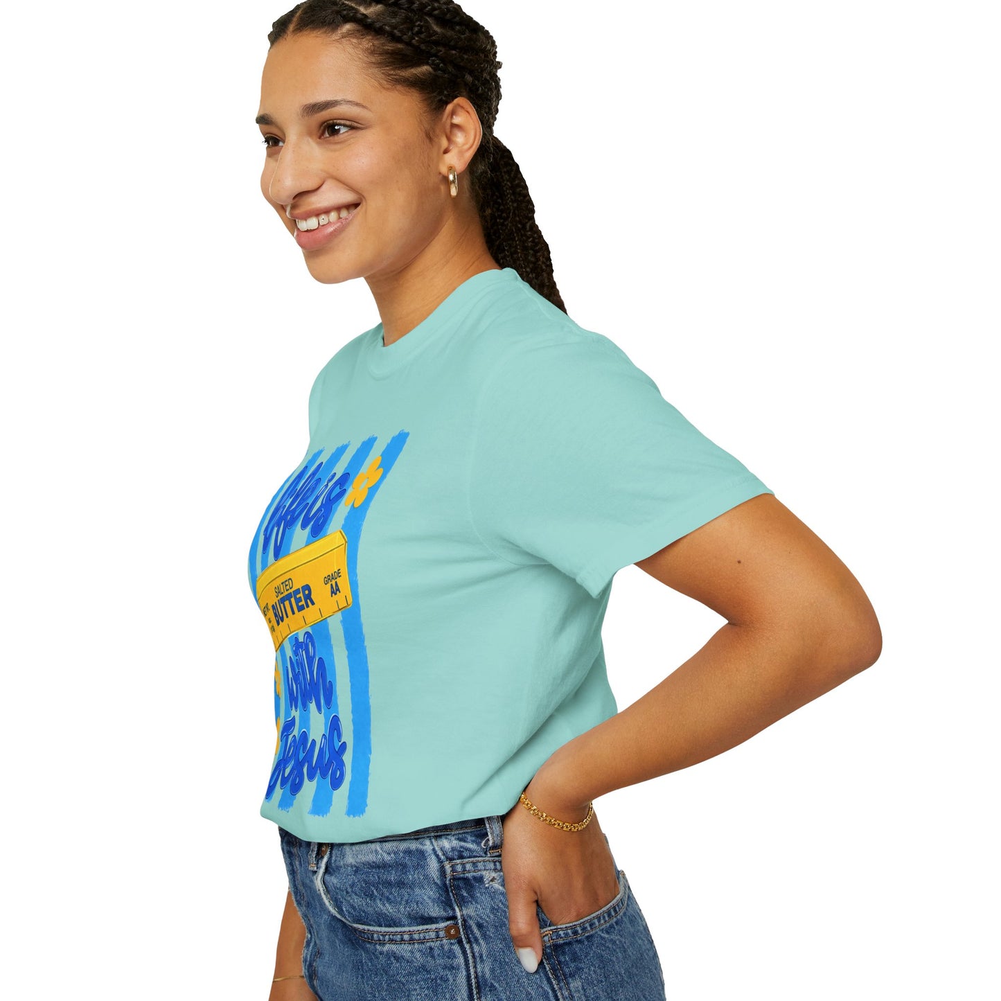 Life Is Butter With Jesus T‑Shirt