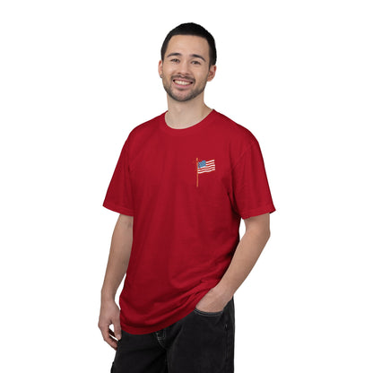 Hot Dog Graphic T-Shirt — "Bad Day to Be a Hot Dog" Patriotic Tee