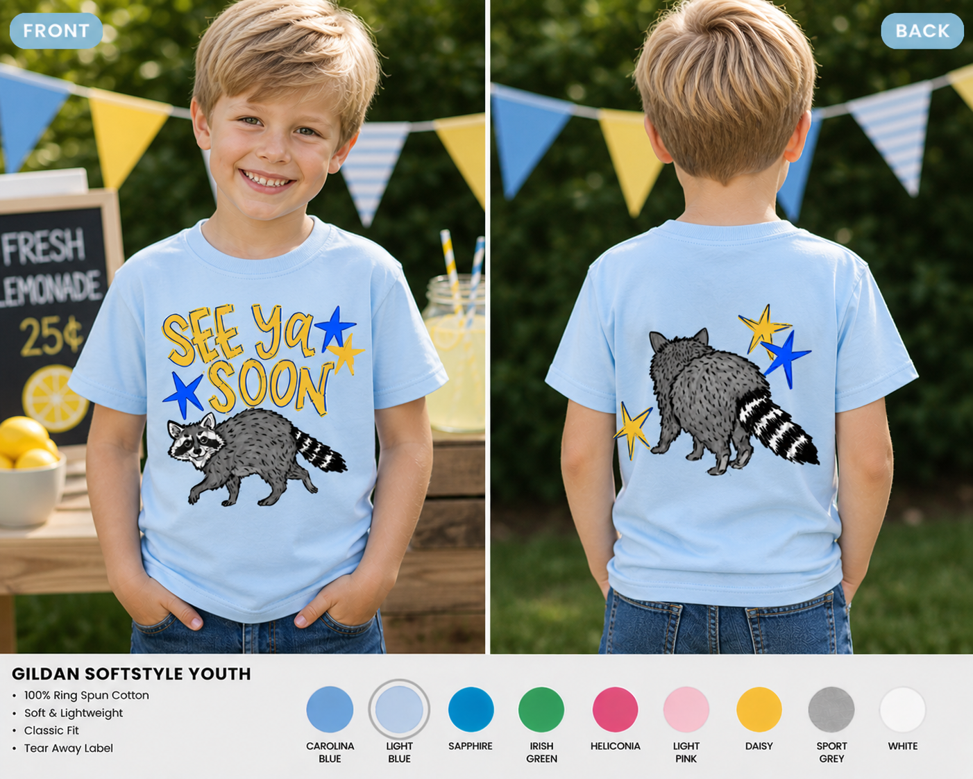 See ya soon- youth tee