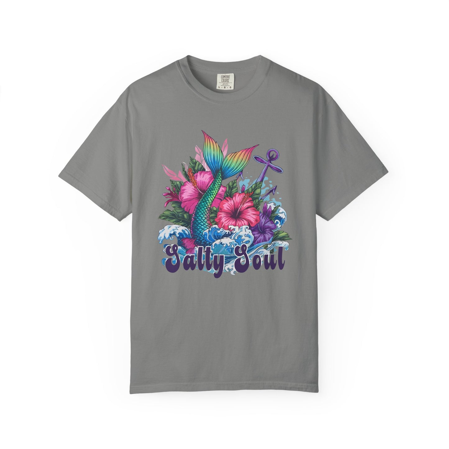 Salty Soul Mermaid Tail T-shirt
