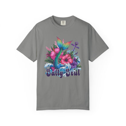 Salty Soul Mermaid Tail T-shirt