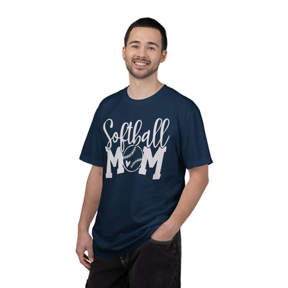 Softball Mom T-Shirt — Softball Mom Graphic Tee for Baseball/Softball Parents