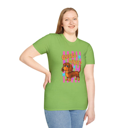 Dachshund “Guess What? Wiener Butt!” T-Shirt