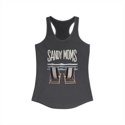 Sandy moms Racerback Tank