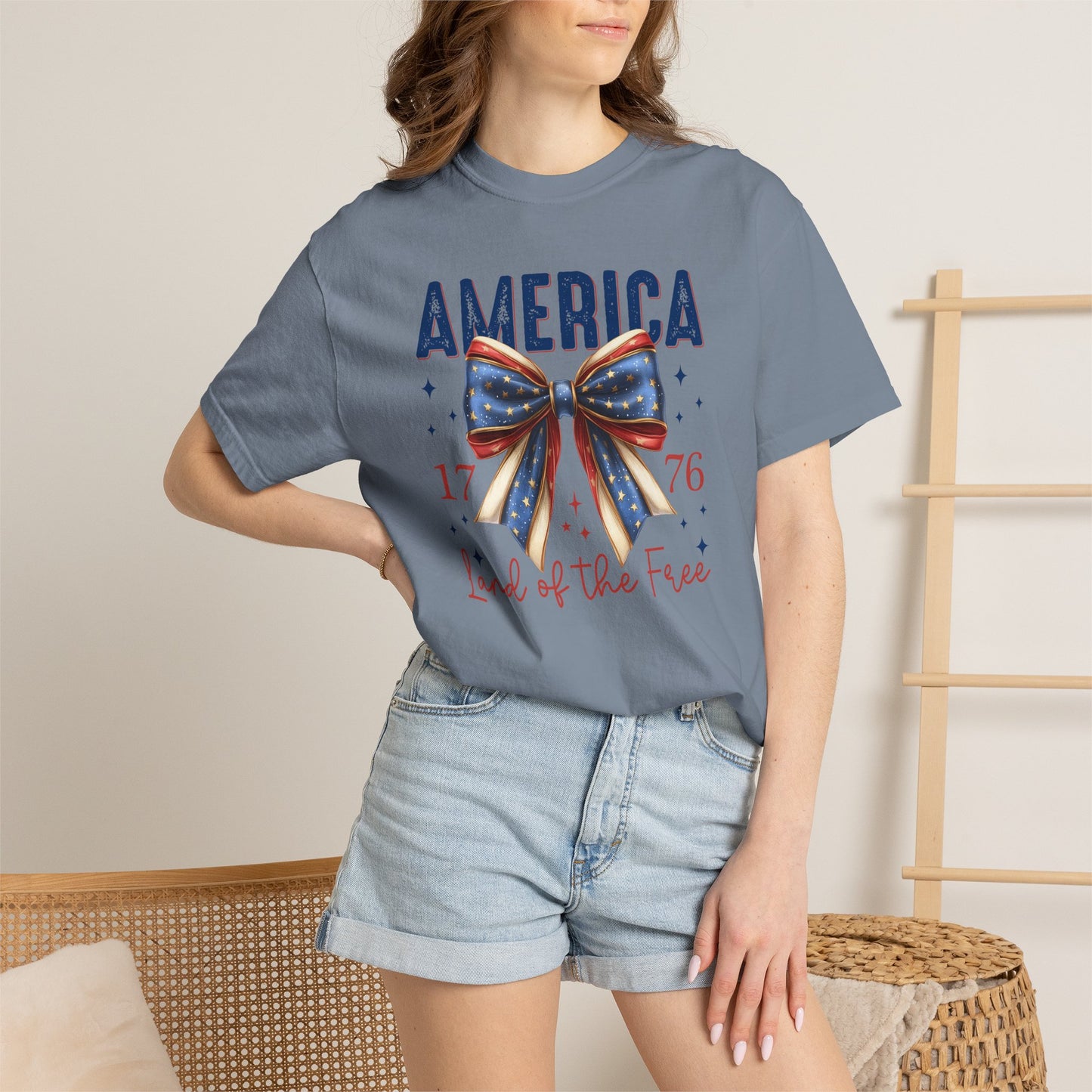 America 'Land of the Free' Patriotic T-Shirt