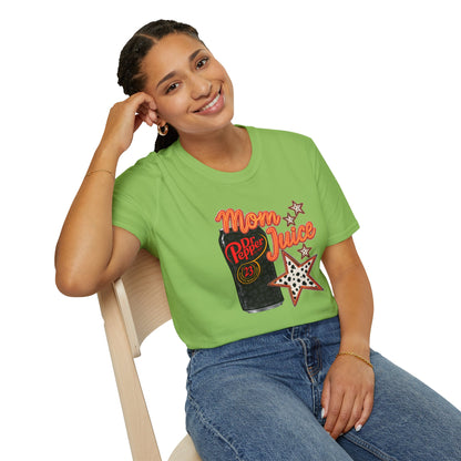 Mom Juice Dr Pepper T-Shirt – Retro Soda Graphic Tee for Moms