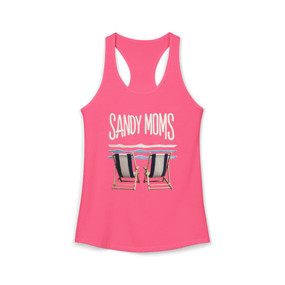 Sandy moms Racerback Tank