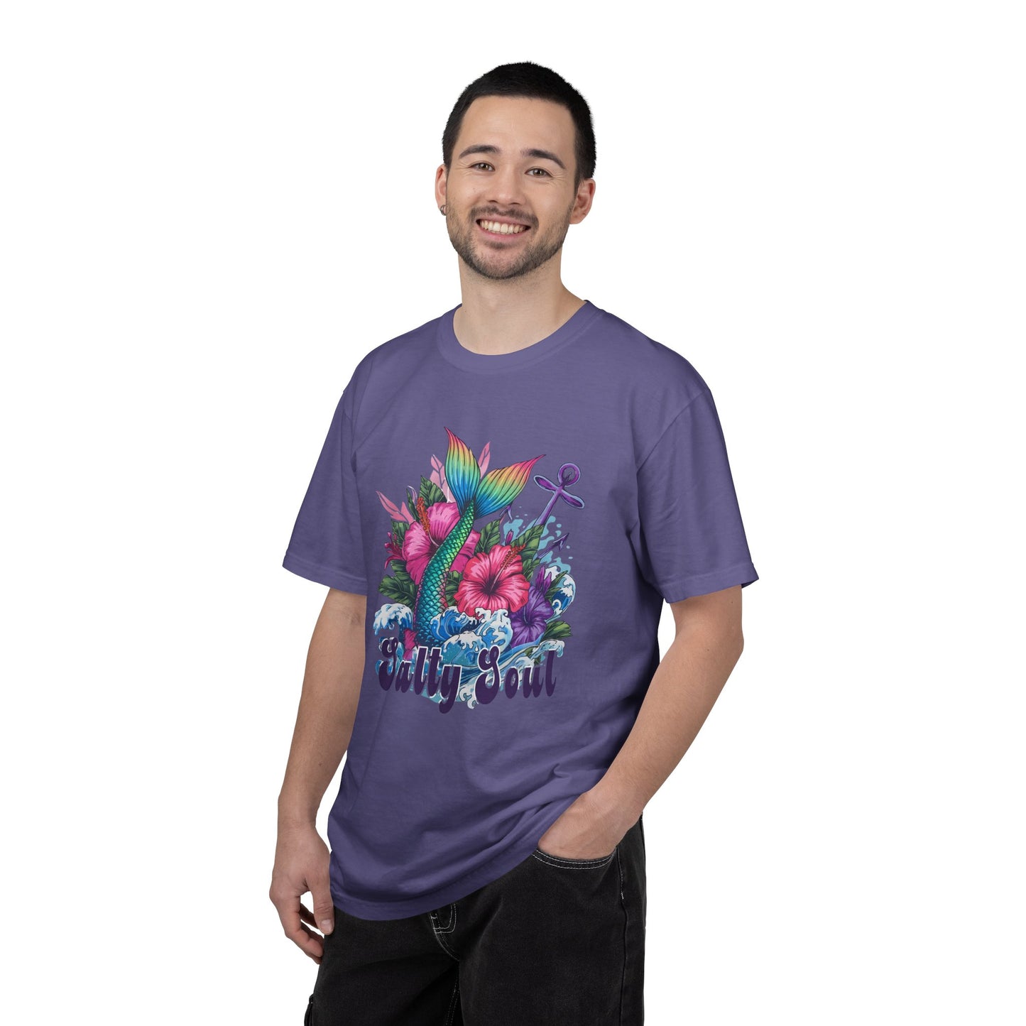 Salty Soul Mermaid Tail T-shirt