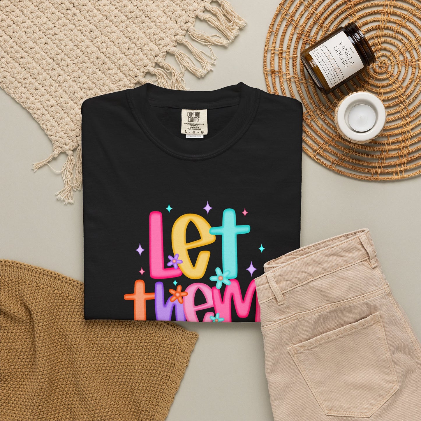Let Them T-Shirt — Colorful Positive Kids & Pride Tee