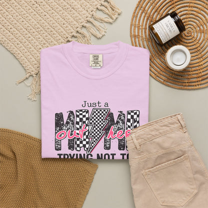 Mom Trying Not To Raise Assholes T-Shirt