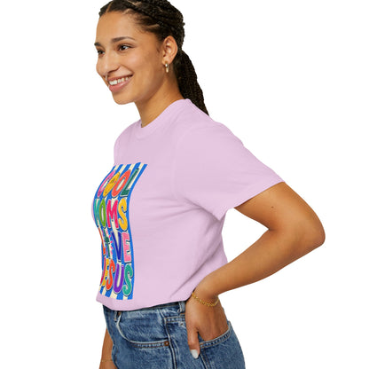 Cool Moms Love Jesus T-Shirt — Colorful Retro Christian Graphic Tee