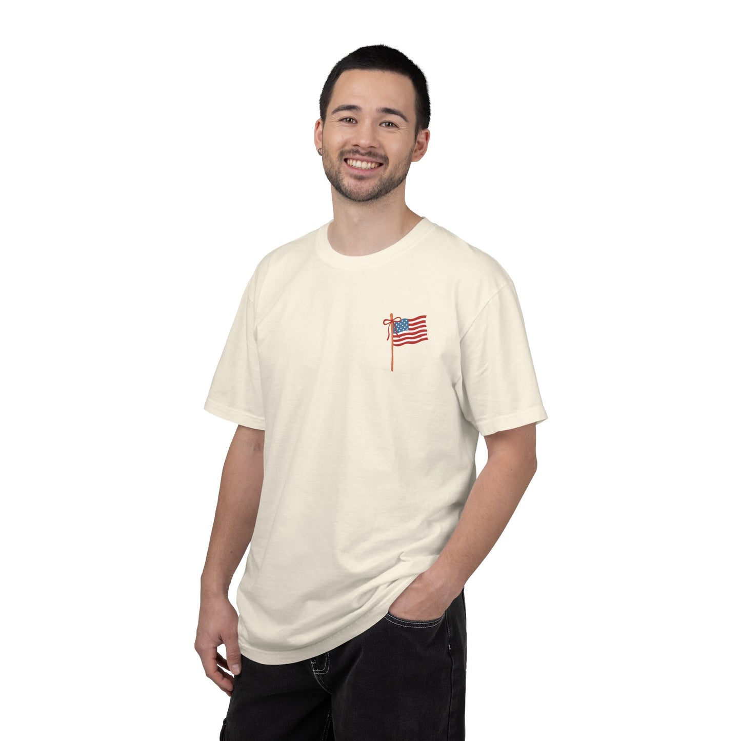 Hot Dog Graphic T-Shirt — "Bad Day to Be a Hot Dog" Patriotic Tee