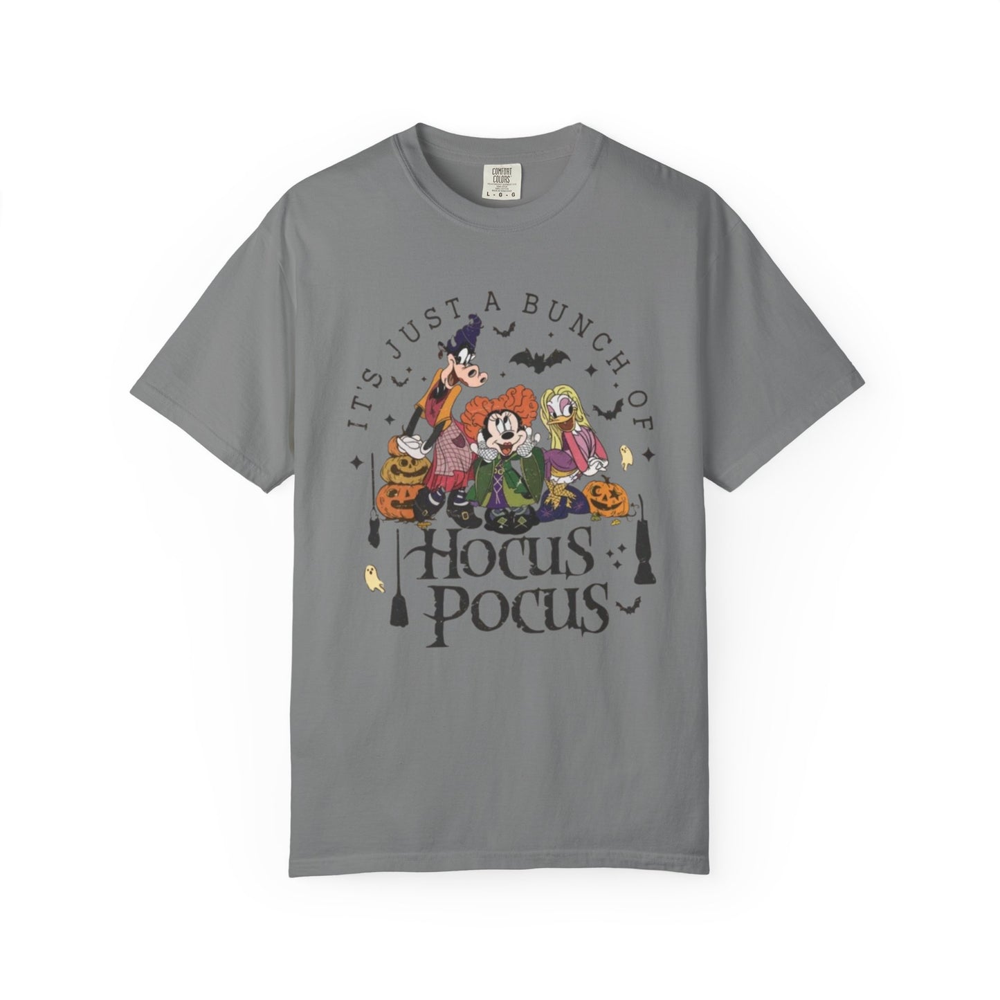 Hocus Pocus Halloween T-Shirt — "It's Just a Bunch of Hocus Pocus" Vintage Witch Tee