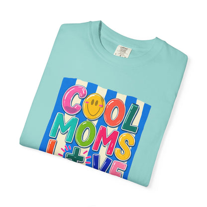 Cool Moms Love Jesus T-Shirt — Colorful Retro Christian Graphic Tee