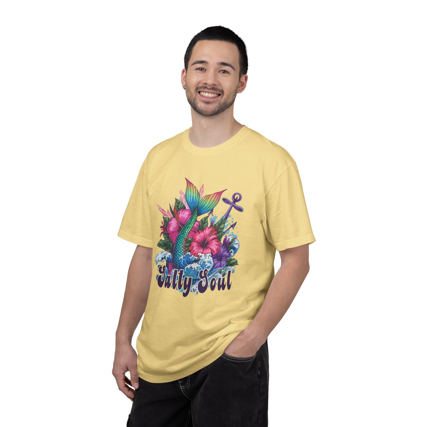 Salty Soul Mermaid Tail T-shirt