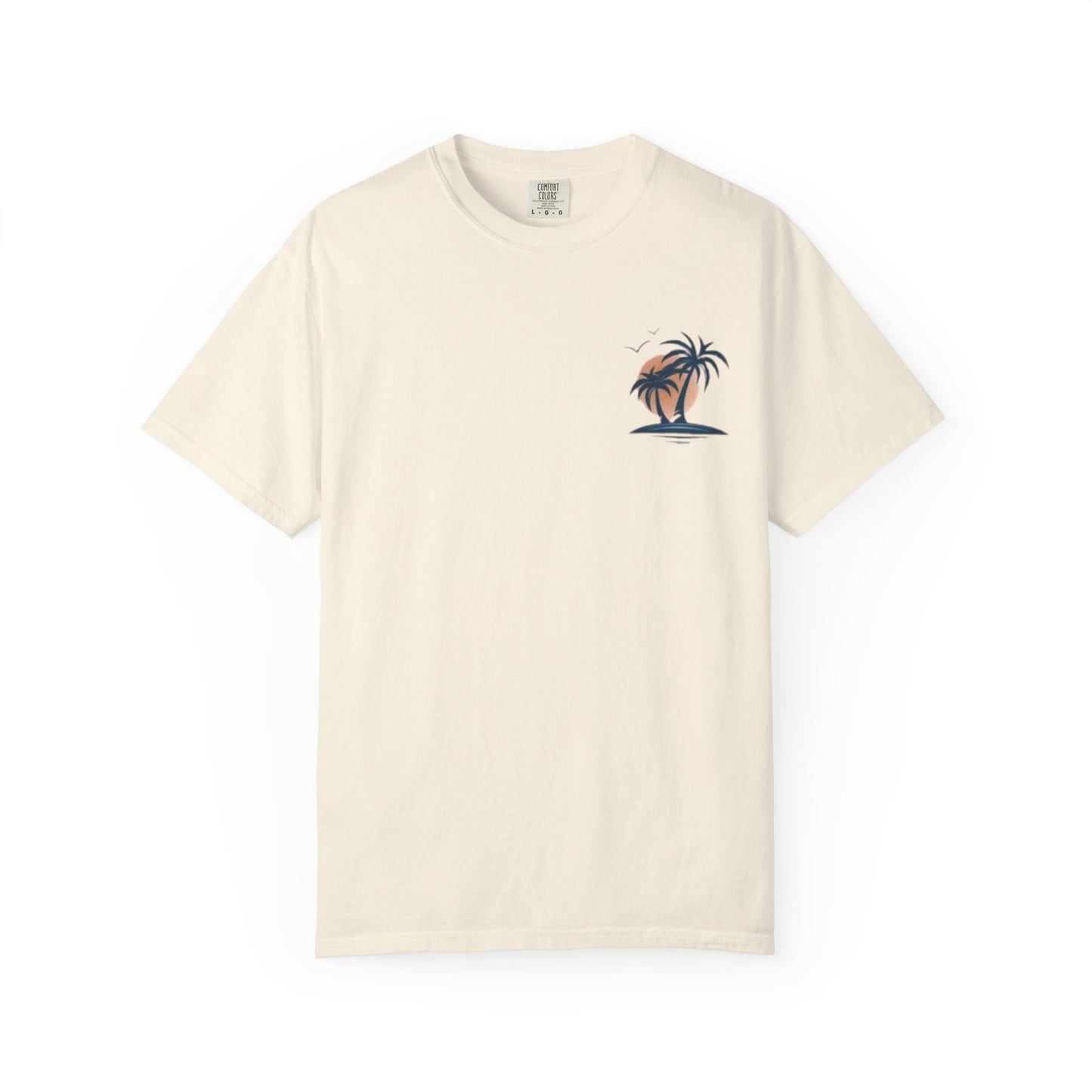 Palm Trees In the Sun, Front & Back T-shirt