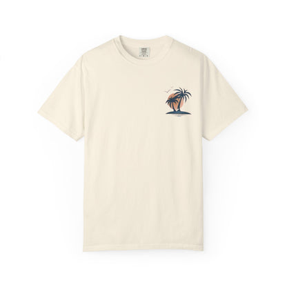 Palm Trees In the Sun, Front & Back T-shirt