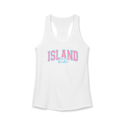 Island babe Racerback Tank
