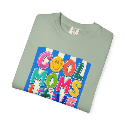 Cool Moms Love Jesus T-Shirt — Colorful Retro Christian Graphic Tee