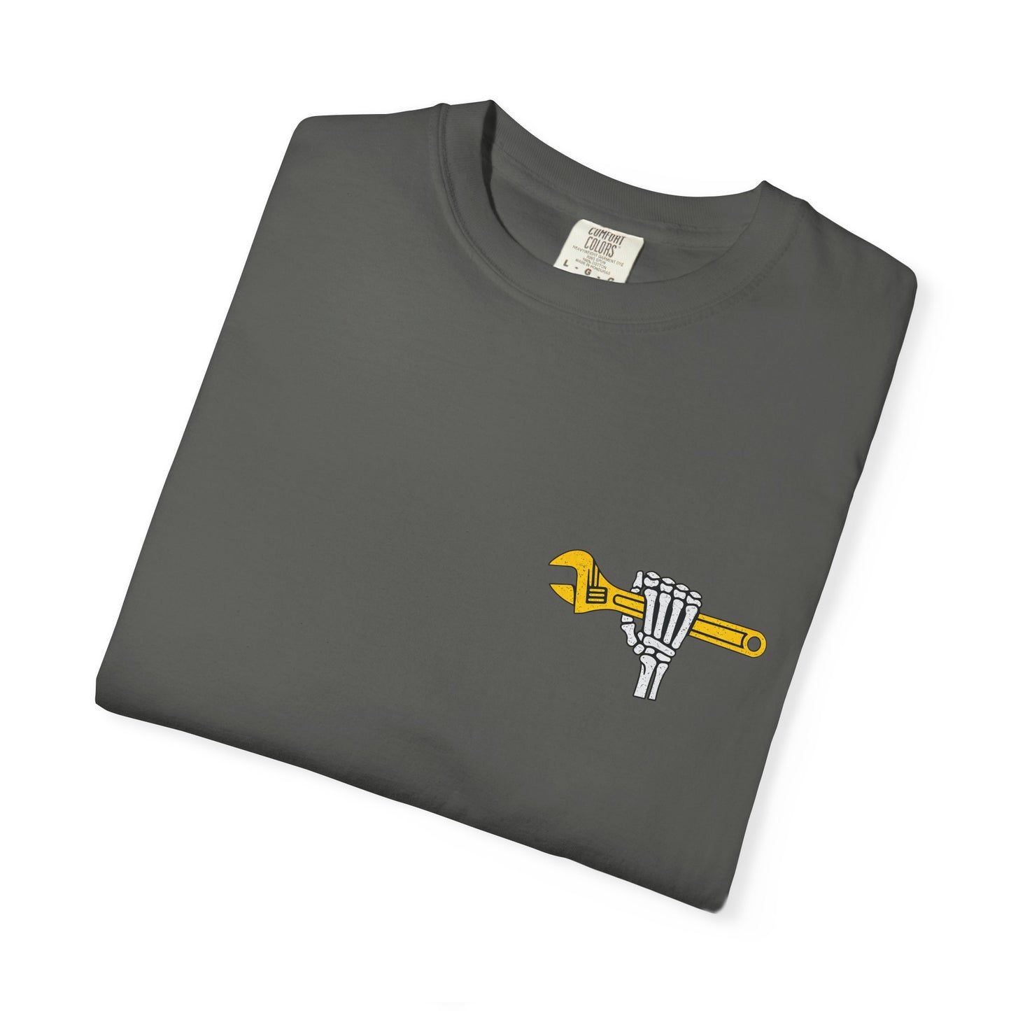 Mechanic T-Shirt — "I Can Fix a Lot of Things (But I Can't Fix Stupid)" Graphic Tee
