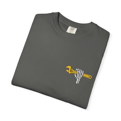 Mechanic T-Shirt — "I Can Fix a Lot of Things (But I Can't Fix Stupid)" Graphic Tee