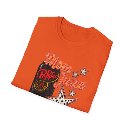 Mom Juice Dr Pepper T-Shirt – Retro Soda Graphic Tee for Moms
