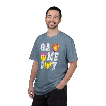 Game Day Softball T-Shirt — ‘GAME DAY’ Glove & Ball Design