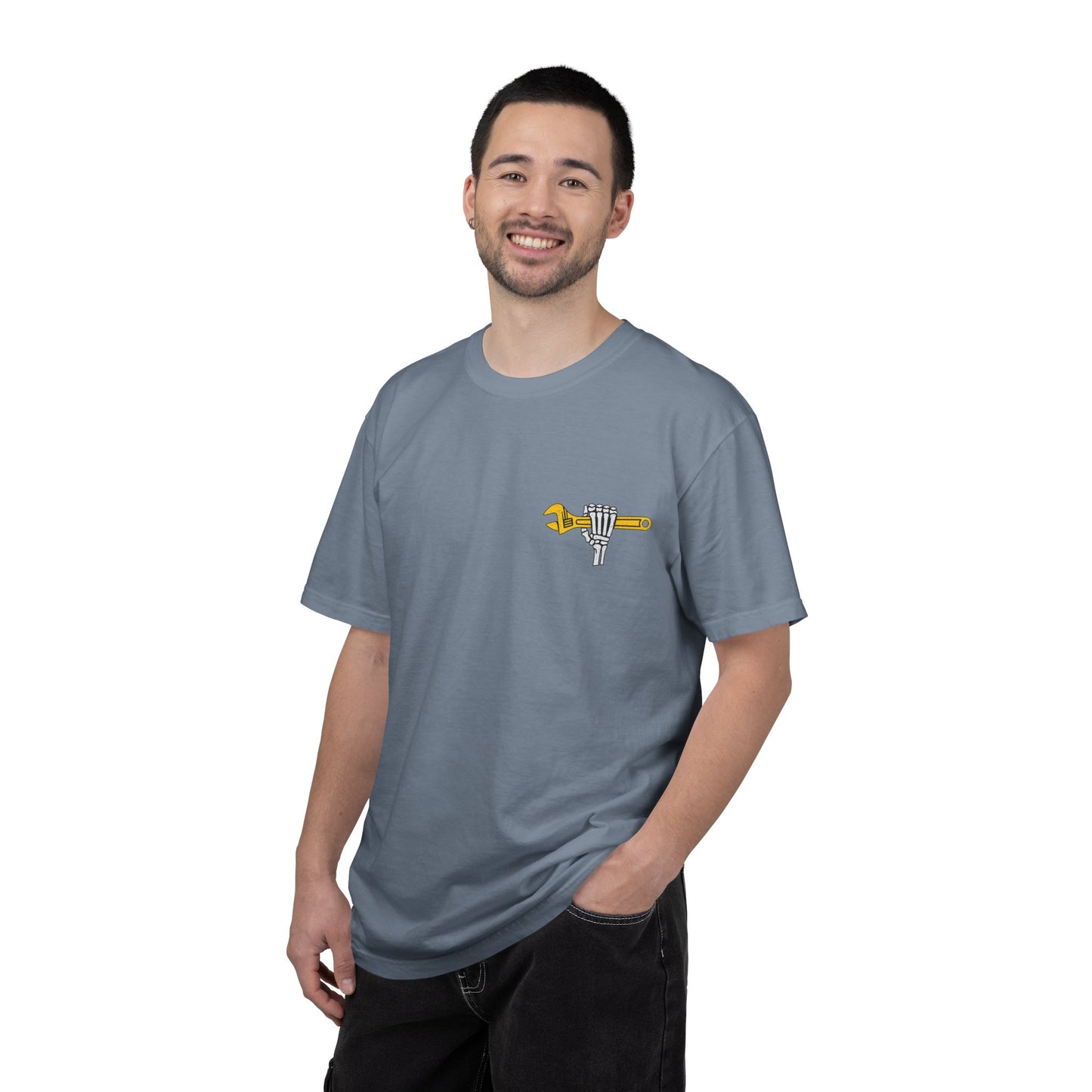 Mechanic T-Shirt — "I Can Fix a Lot of Things (But I Can't Fix Stupid)" Graphic Tee