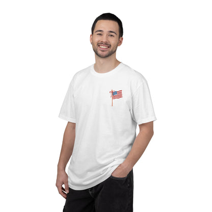 Hot Dog Graphic T-Shirt — "Bad Day to Be a Hot Dog" Patriotic Tee