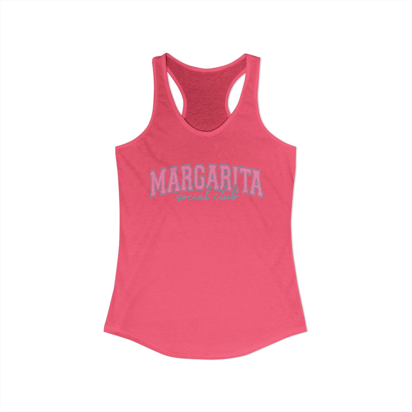 Margarita social club Racerback Tank