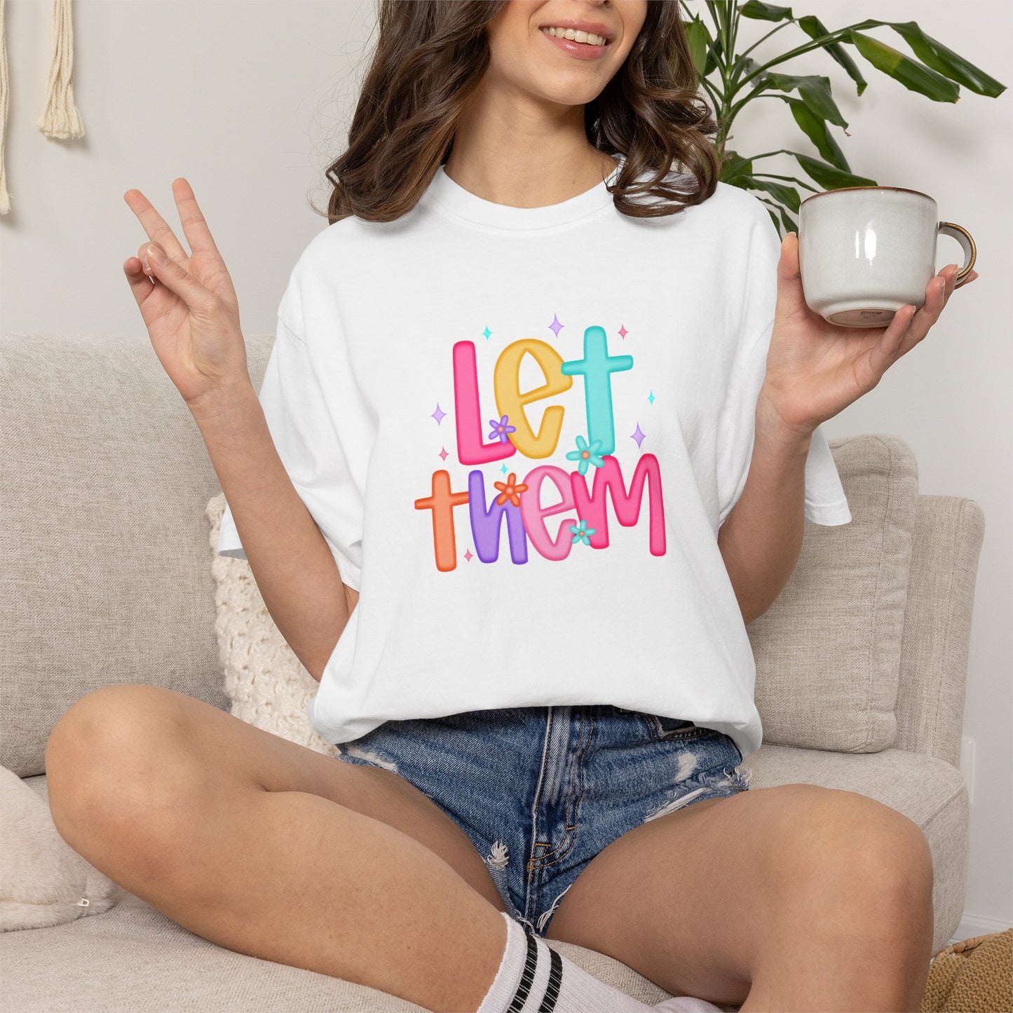 Let Them T-Shirt — Colorful Positive Kids & Pride Tee