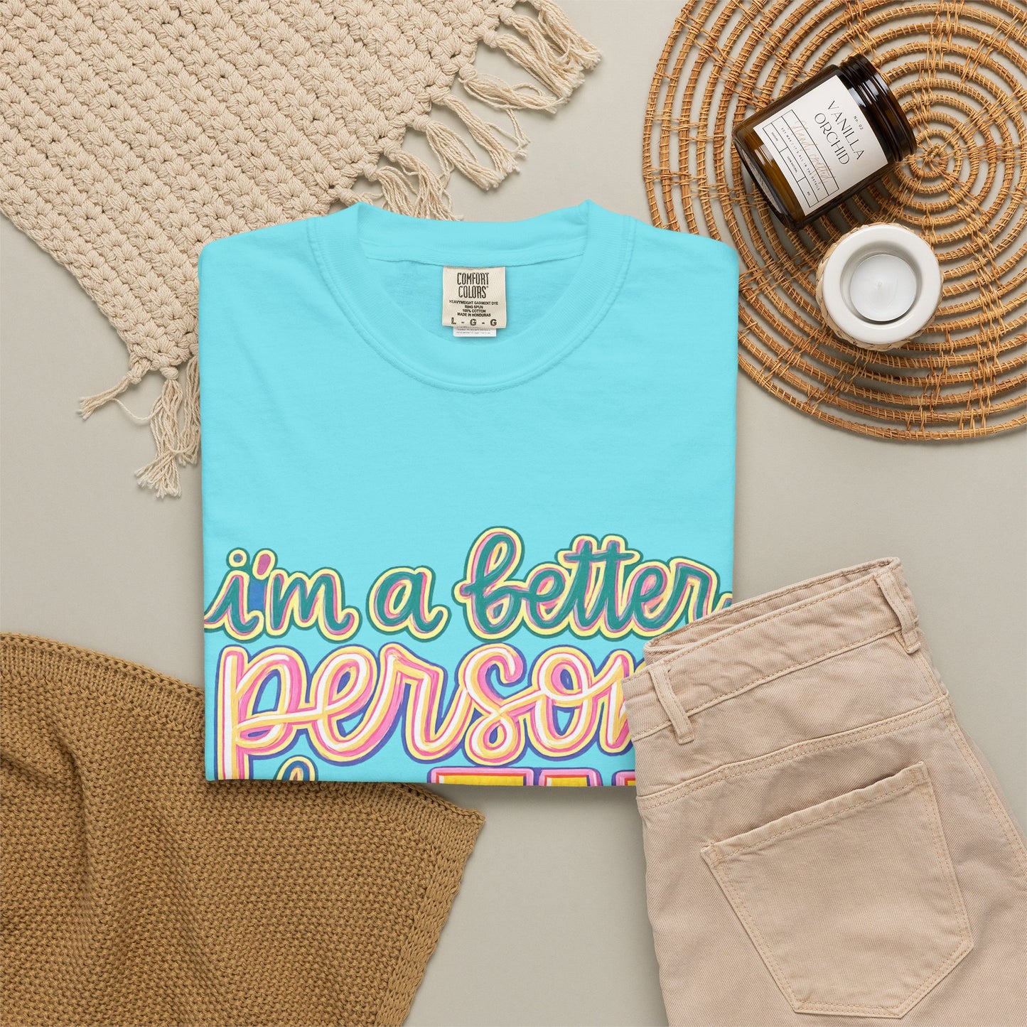 I'm a Better Person When I'm Tan T-Shirt
