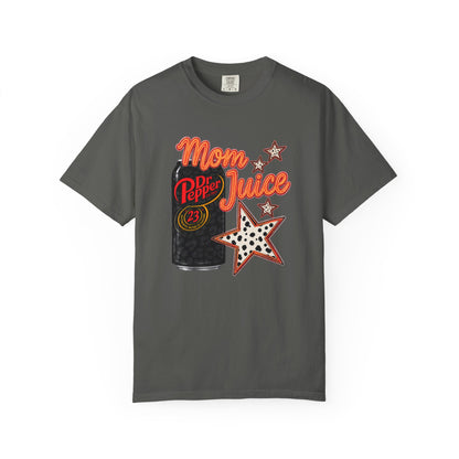 Mom Juice T-Shirt — Retro Dr Pepper Can Graphic Tee