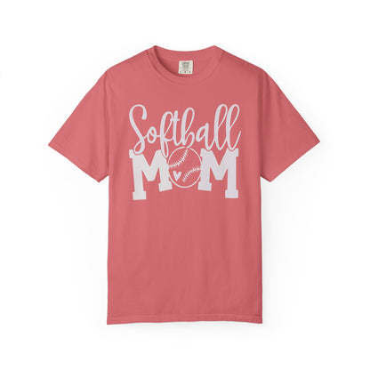 Softball Mom T-Shirt — Softball Mom Graphic Tee for Baseball/Softball Parents