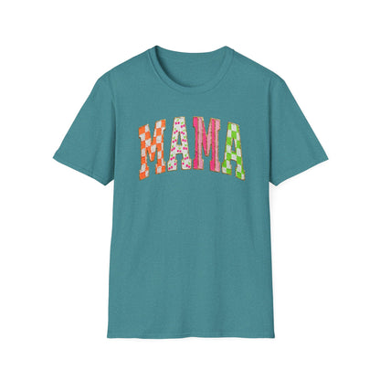 Mama Floral Patchwork T-Shirt