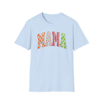 Mama Floral Patchwork T-Shirt