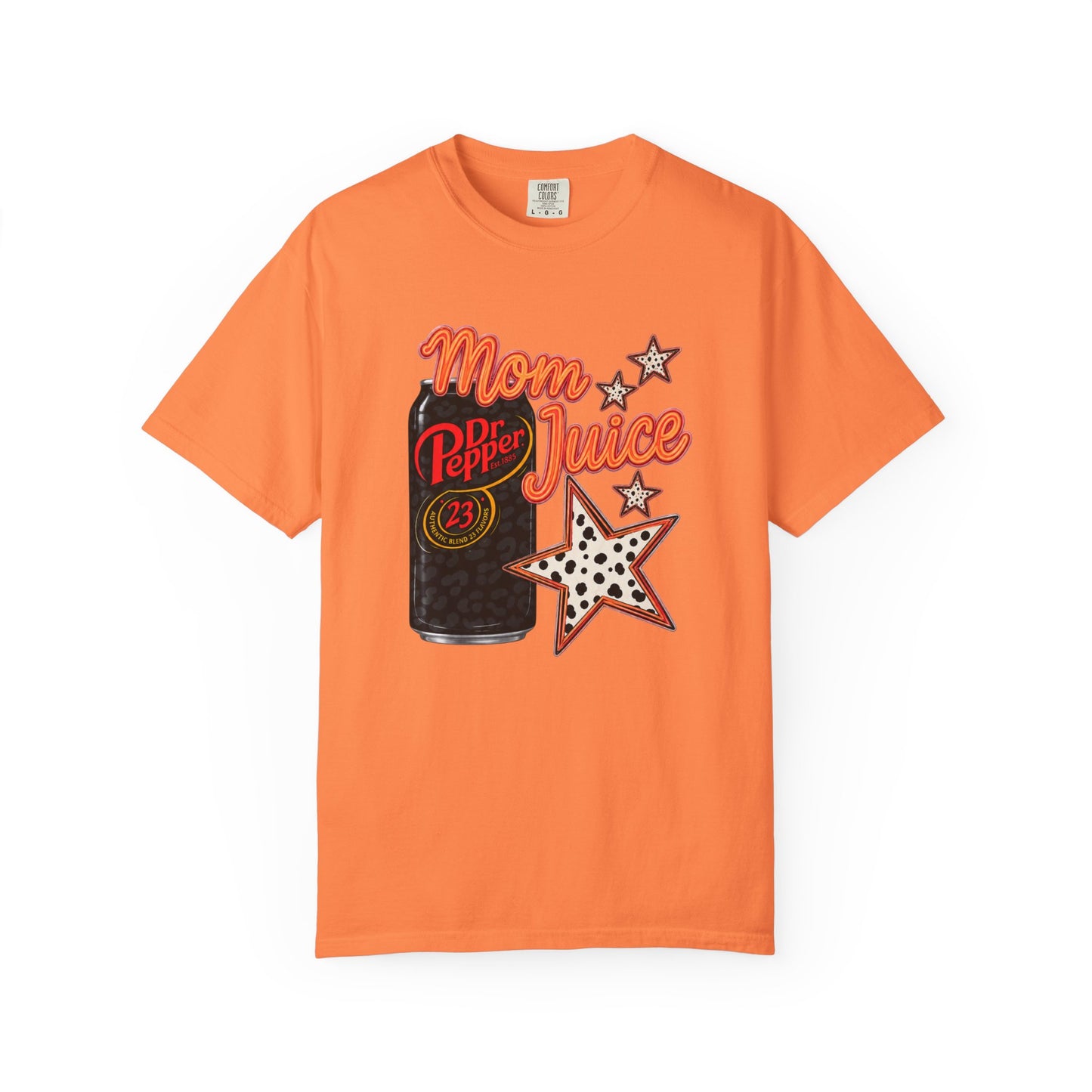Mom Juice T-Shirt — Retro Dr Pepper Can Graphic Tee