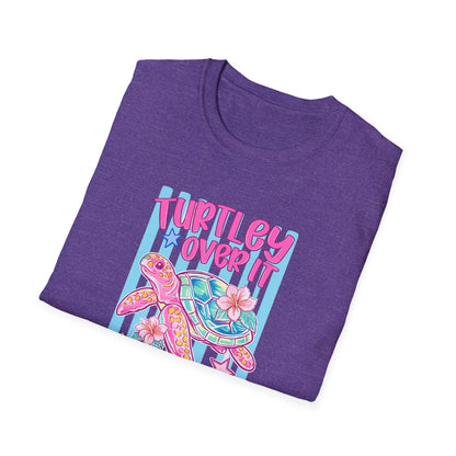 T-Shirt — "Turtley Loved It" Colorful Sea Turtle Graphic Tee
