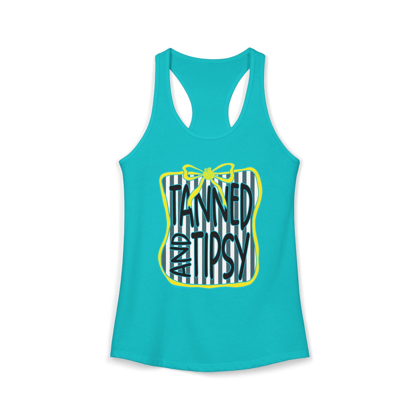 Tanned & Tipsy Racerback Tank
